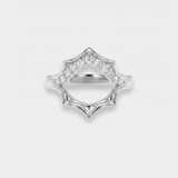 Grecian Sunburst Ring Silver