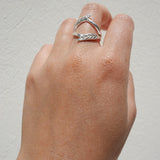 Harmonia’s Dual Olive Band Silver